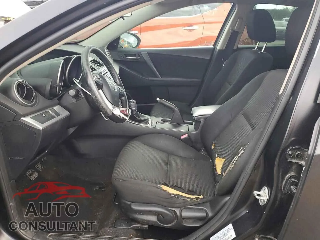 2012 MAZDA 3 Damaged VIN JM1BL1L81C1647139 – exterior detail