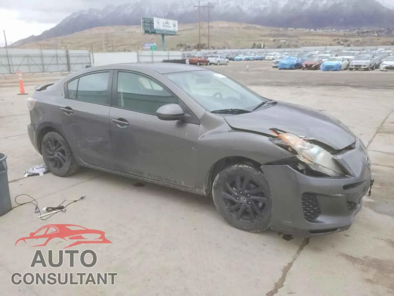 2012 MAZDA 3 Damaged VIN JM1BL1V82C1539500 – dashboard