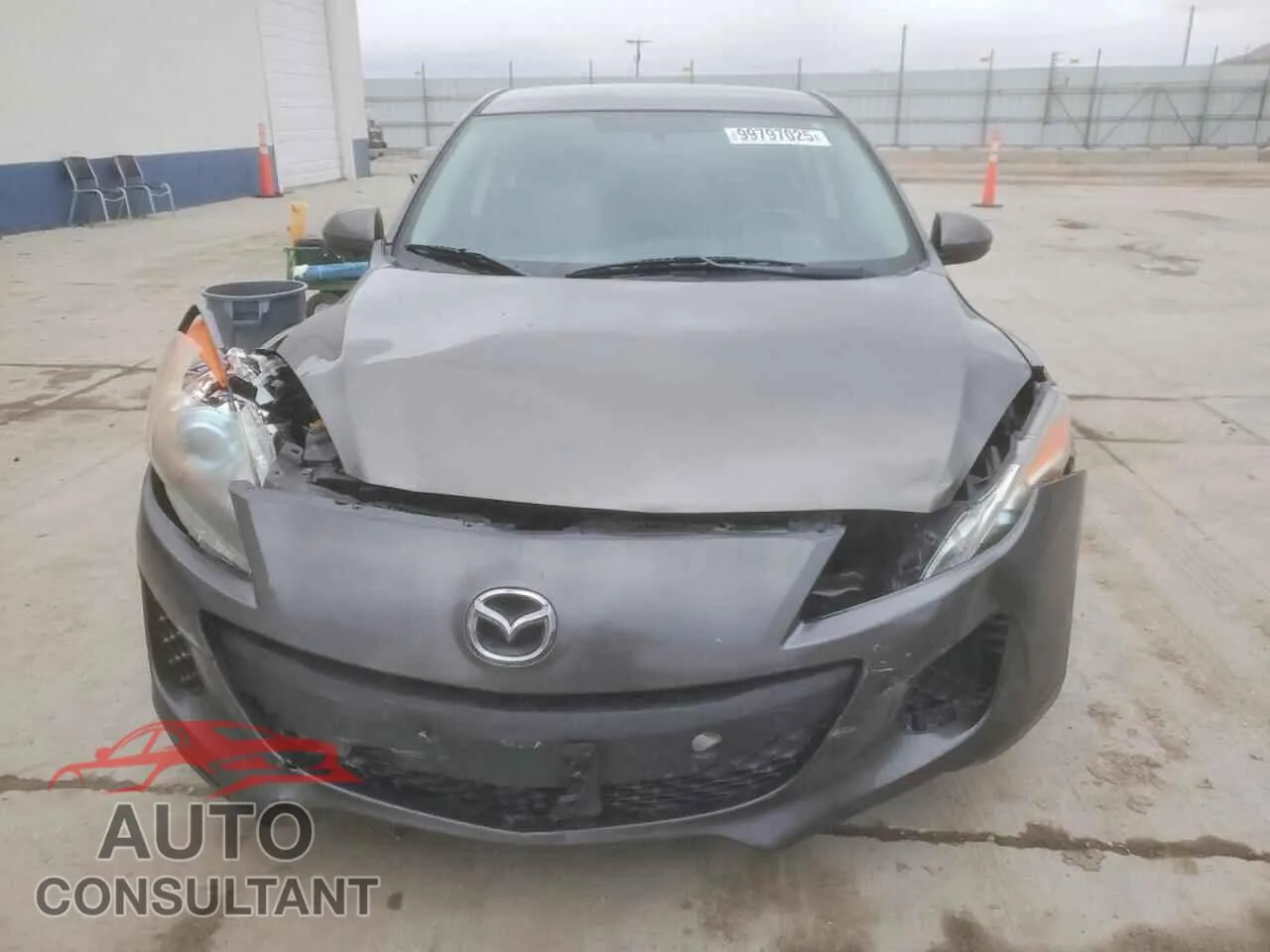 2012 MAZDA 3 Damaged VIN JM1BL1V82C1539500 – interior seats