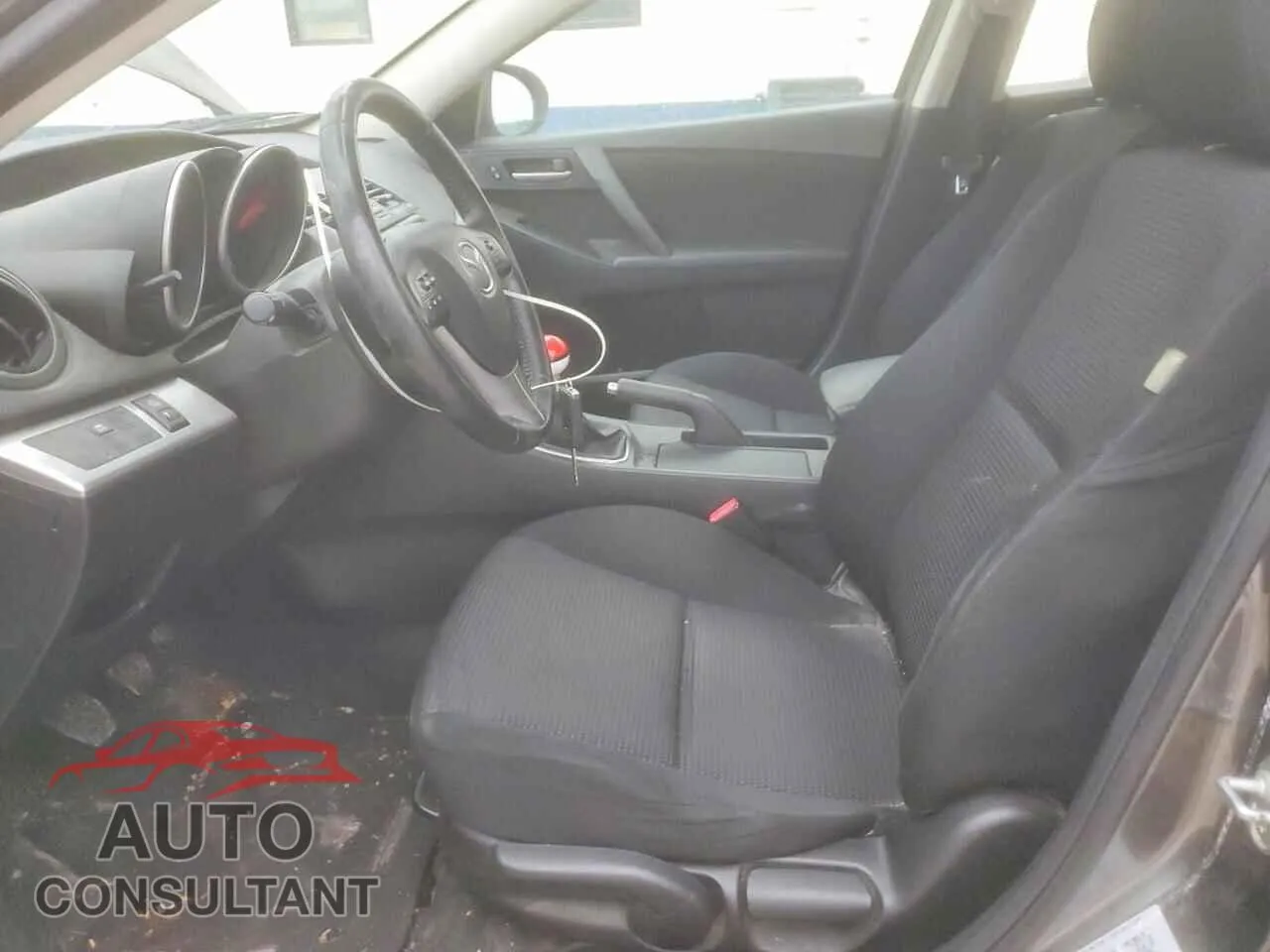 2012 MAZDA 3 Damaged VIN JM1BL1V82C1539500 – exterior detail