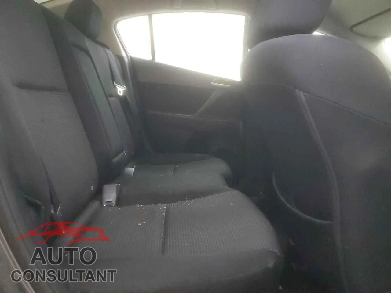 2012 MAZDA 3 Damaged VIN JM1BL1V82C1539500 – odometer reading