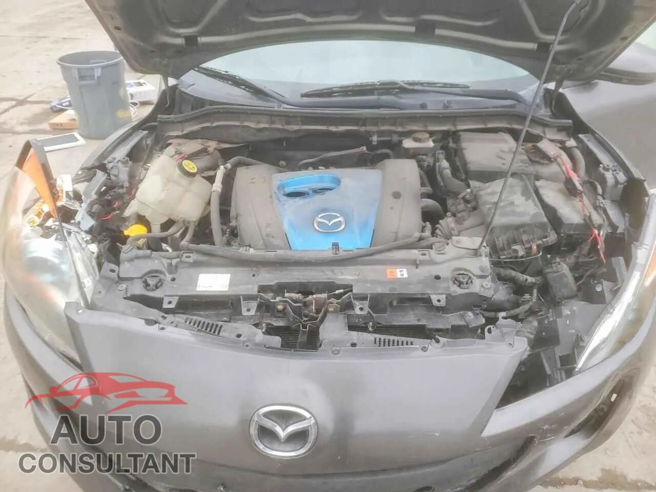 2012 MAZDA 3 Damaged VIN JM1BL1V82C1539500 – photo 11