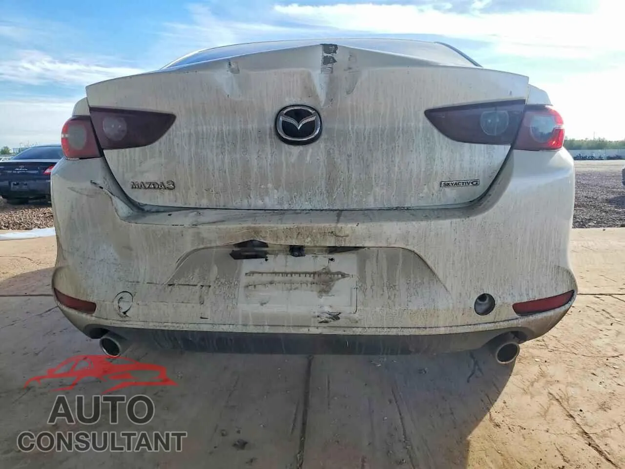 2021 MAZDA 3 Damaged VIN JM1BPABL4M1320844 – engine bay