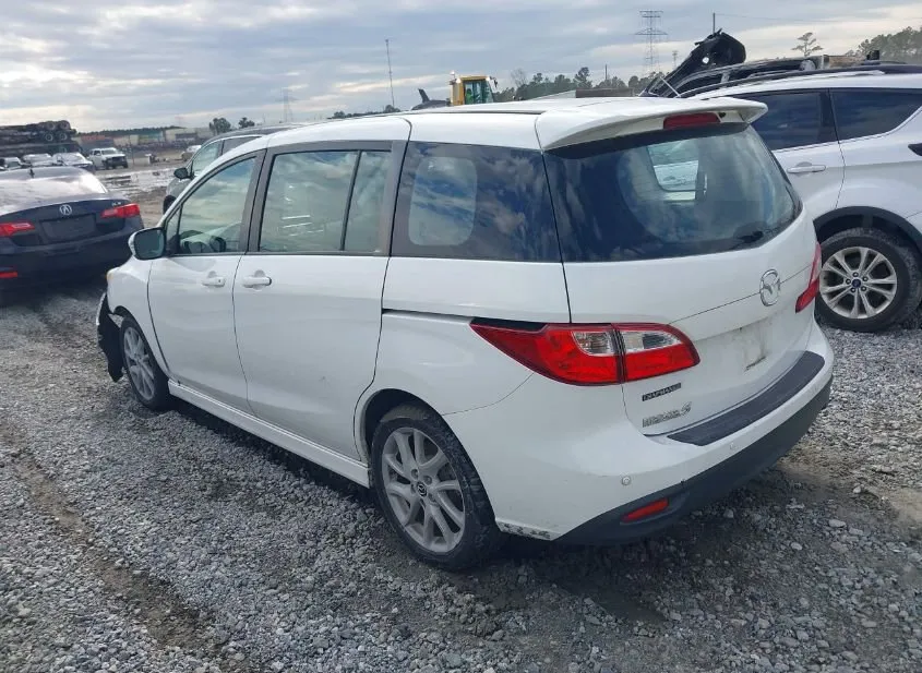 2014 MAZDA Mazda5 Used VIN JM1CW2CL3E0165240 – trunk area 2014 MAZDA Mazda5 Used VIN JM1CW2CL3E0165240 – trunk area