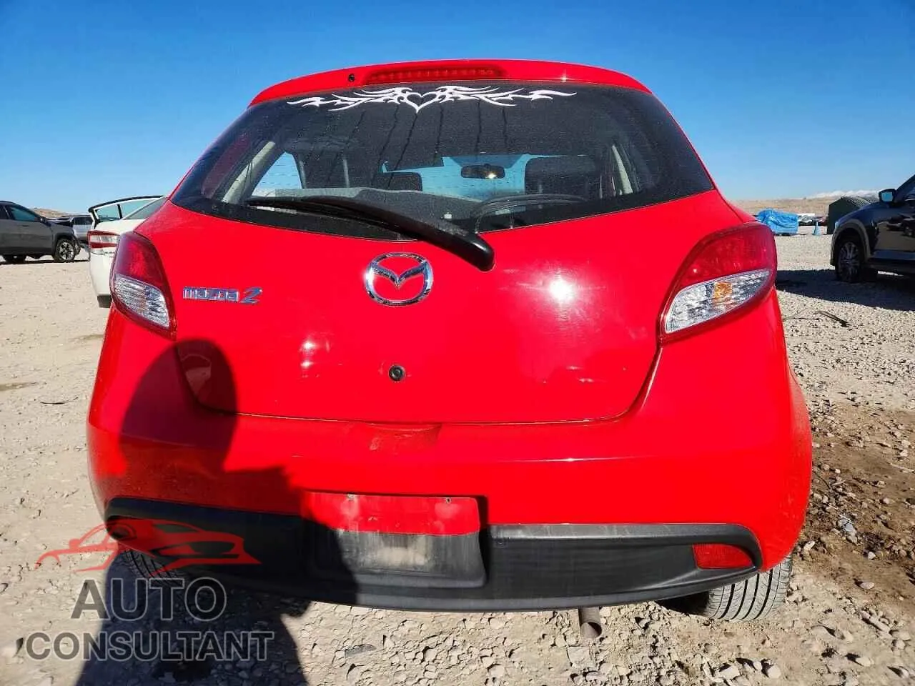 2014 MAZDA 2 Damaged VIN JM1DE1KZ4E0173886 – engine bay