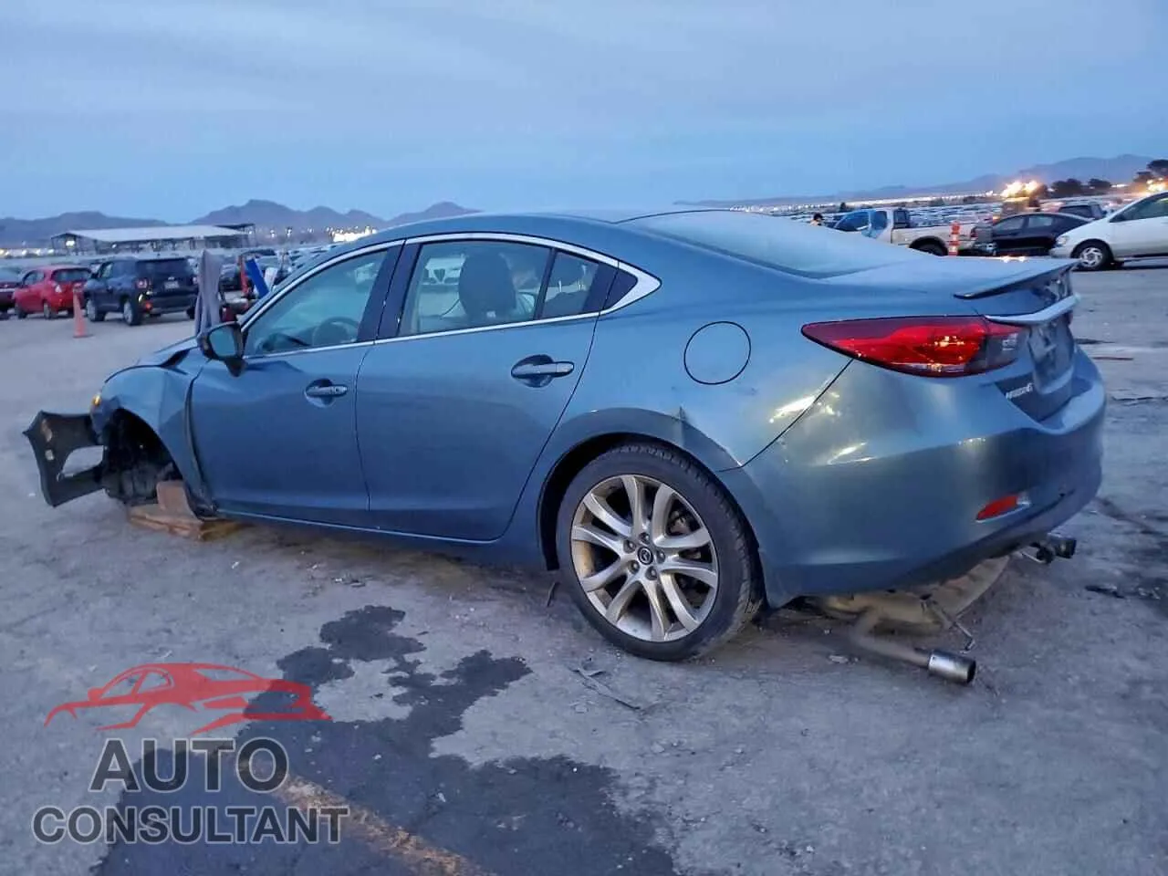 2016 MAZDA 6 Damaged VIN JM1GJ1V51G1483010 – rear exterior