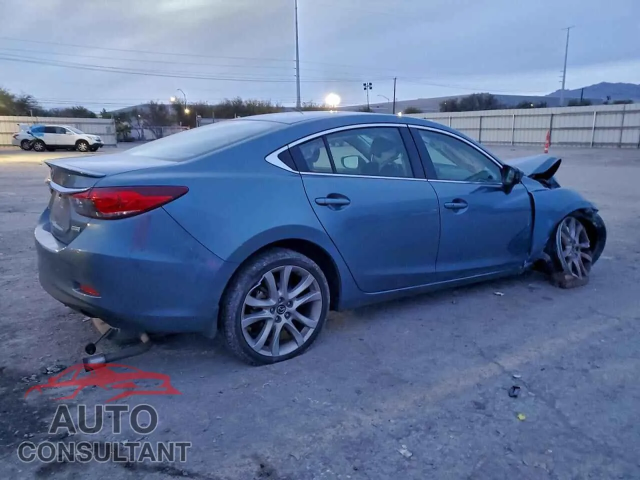 2016 MAZDA 6 Damaged VIN JM1GJ1V51G1483010 – side profile