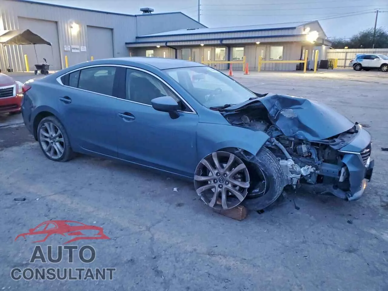 2016 MAZDA 6 Damaged VIN JM1GJ1V51G1483010 – dashboard