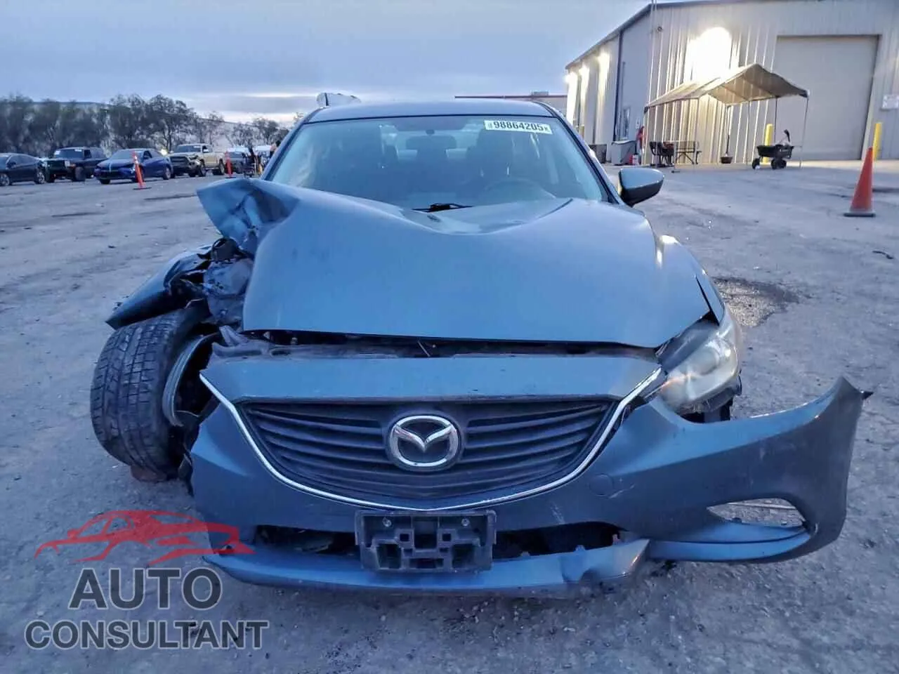 2016 MAZDA 6 Damaged VIN JM1GJ1V51G1483010 – interior seats