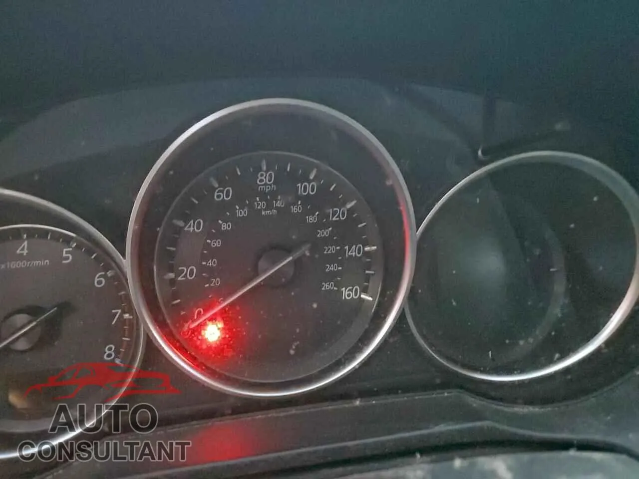 2016 MAZDA 6 Damaged VIN JM1GJ1V51G1483010 – trunk area