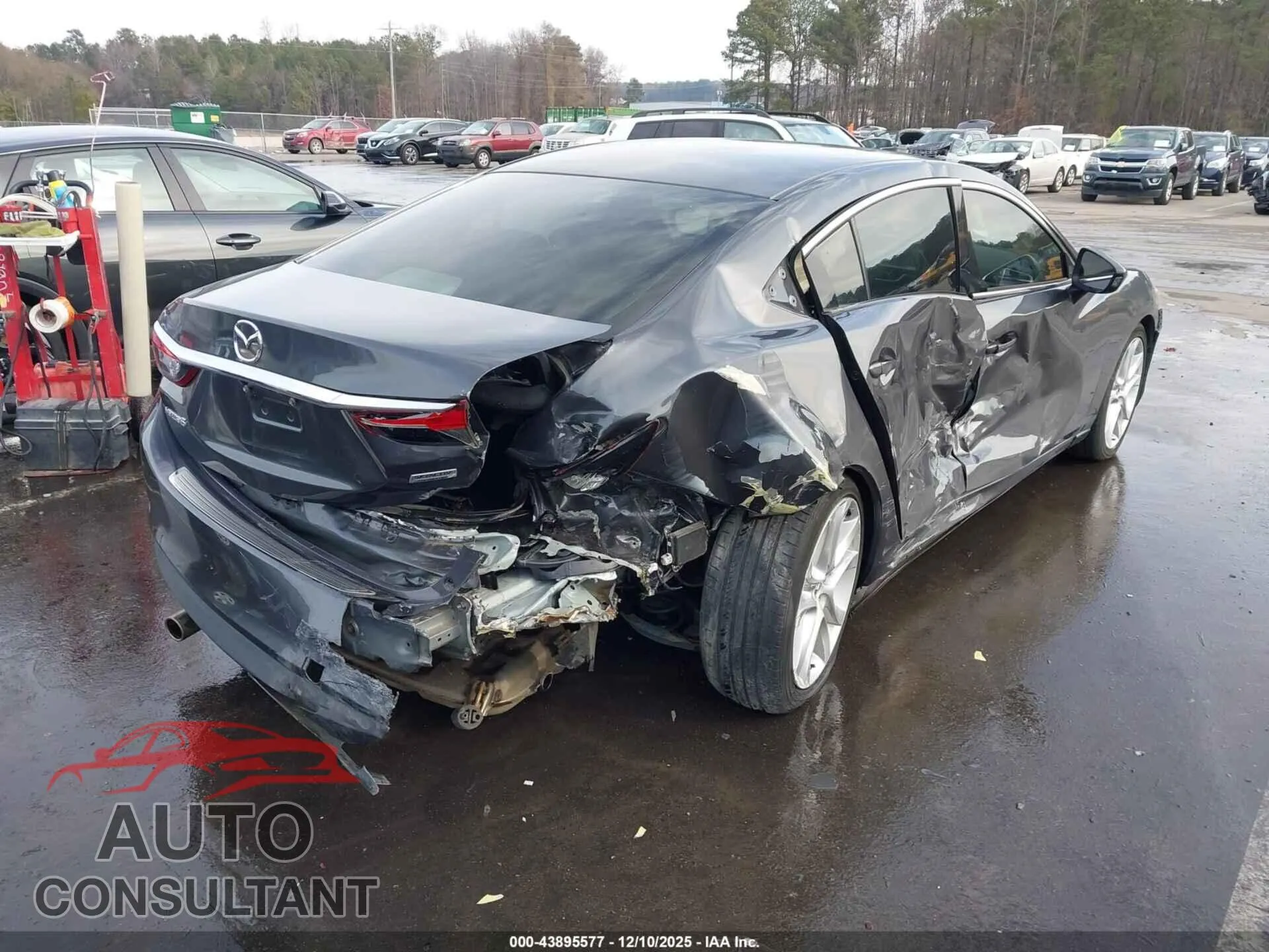 2016 MAZDA MAZDA6 Damaged VIN JM1GJ1V53G1466483 – dashboard