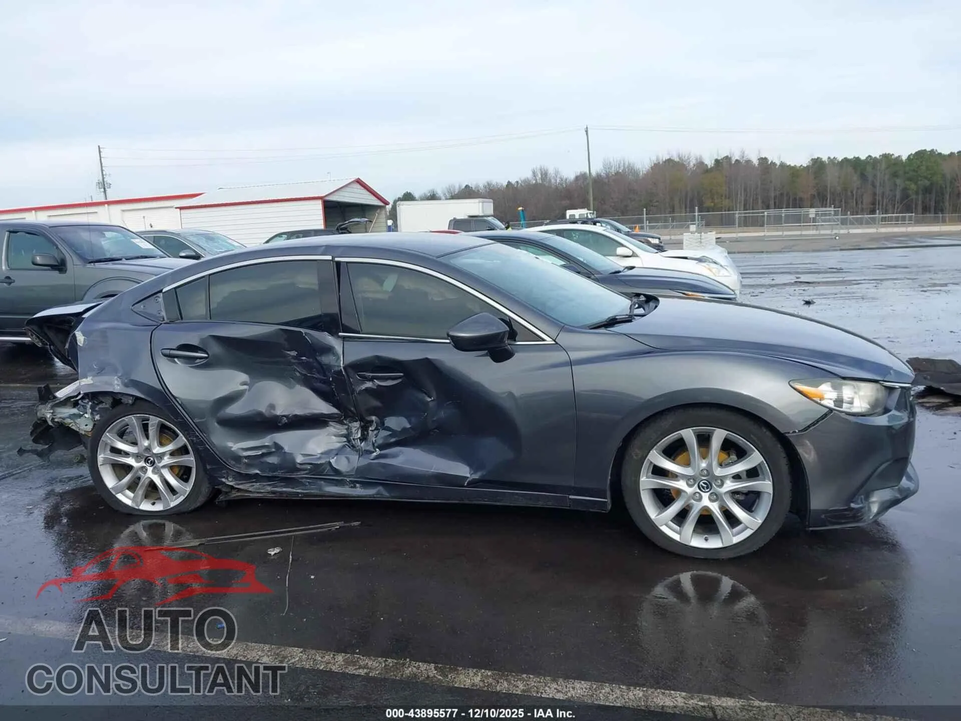 2016 MAZDA MAZDA6 Damaged VIN JM1GJ1V53G1466483 – photo 12