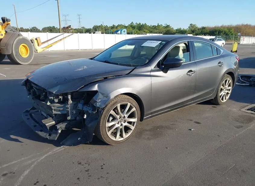 2014 MAZDA Mazda6 Used VIN JM1GJ1W66E1130721 – engine bay