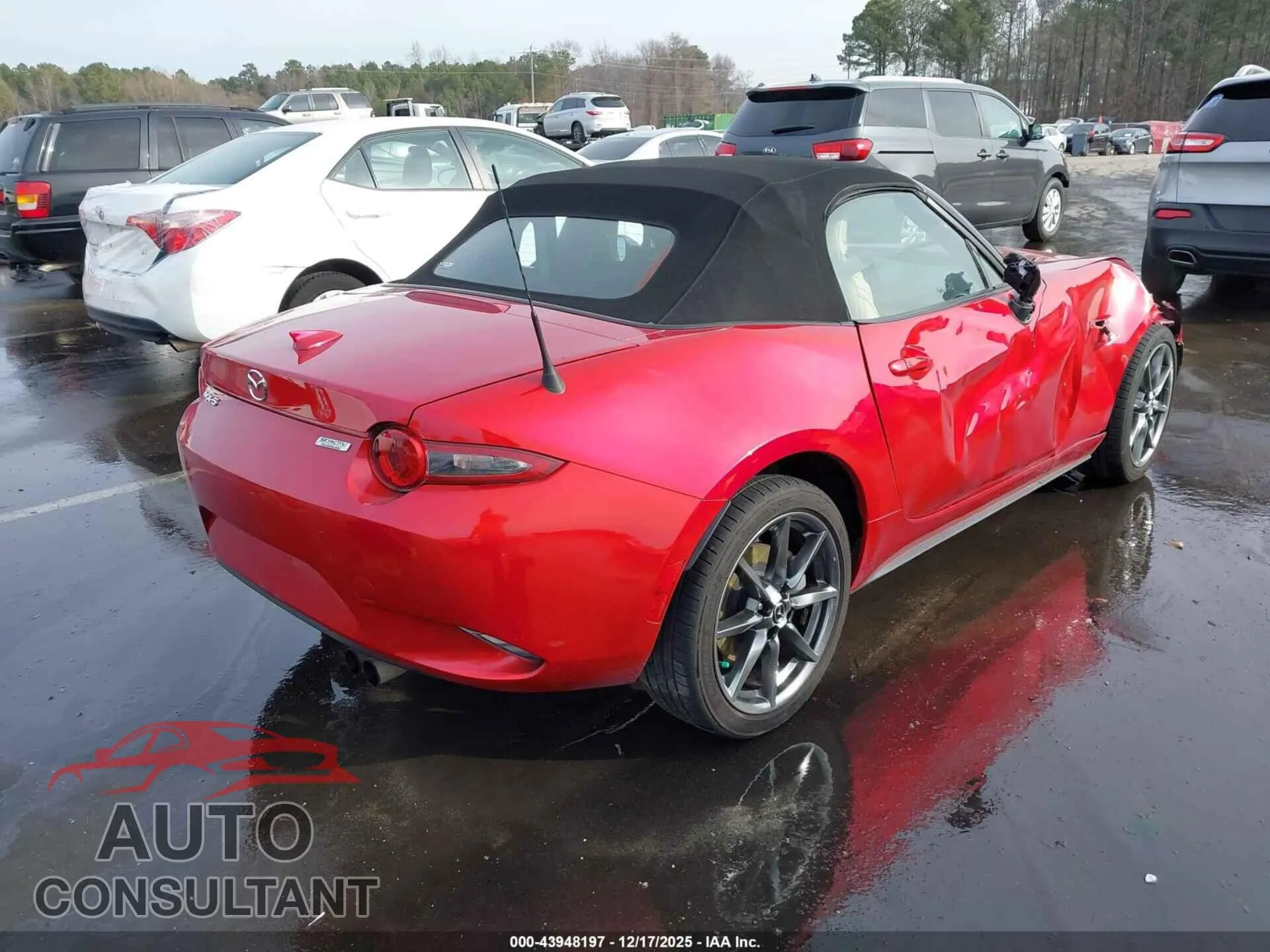 2016 MAZDA MX-5 MIATA Damaged VIN JM1NDAD77G0100856 – dashboard