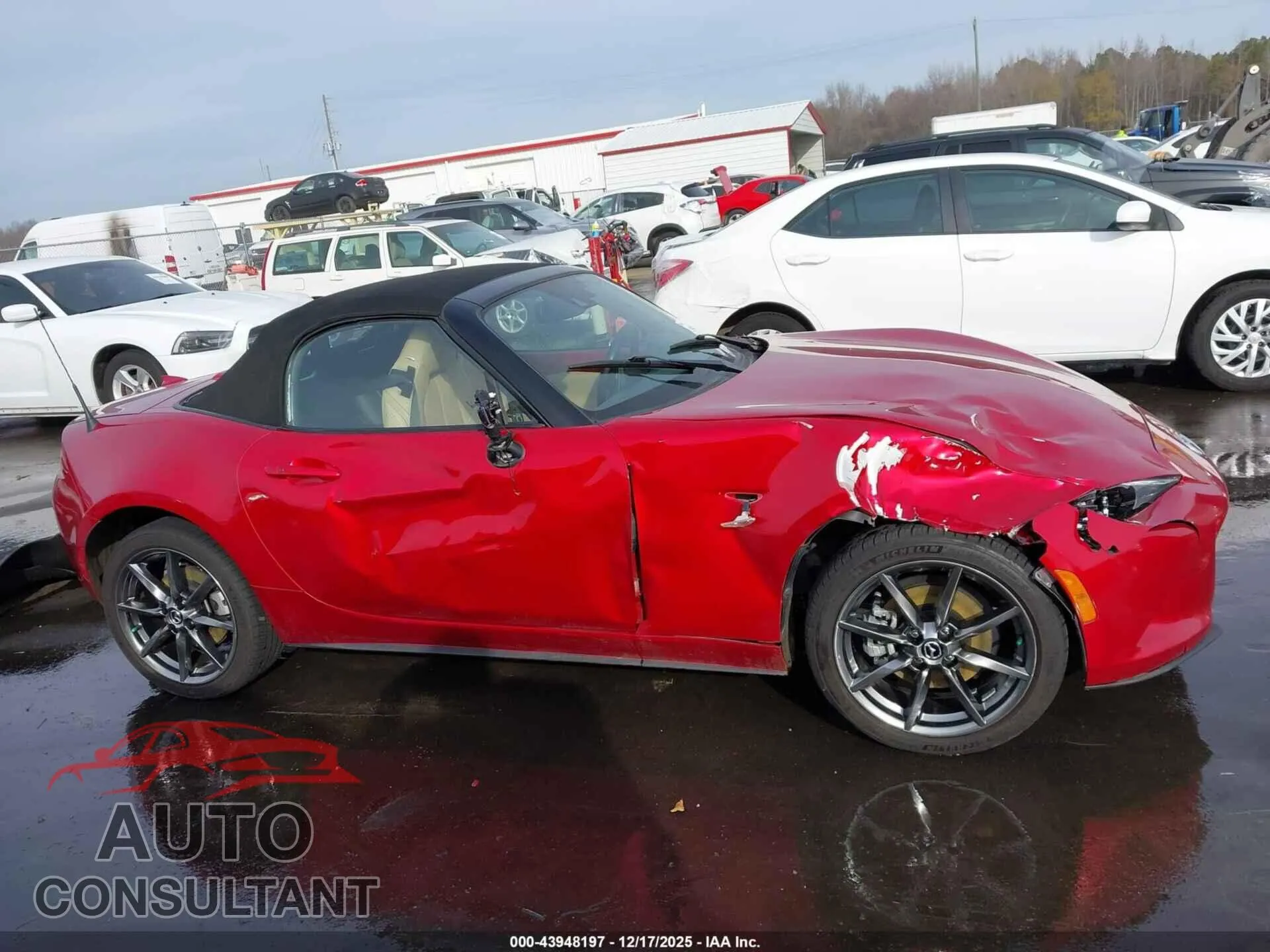 2016 MAZDA MX-5 MIATA Damaged VIN JM1NDAD77G0100856 – photo 13