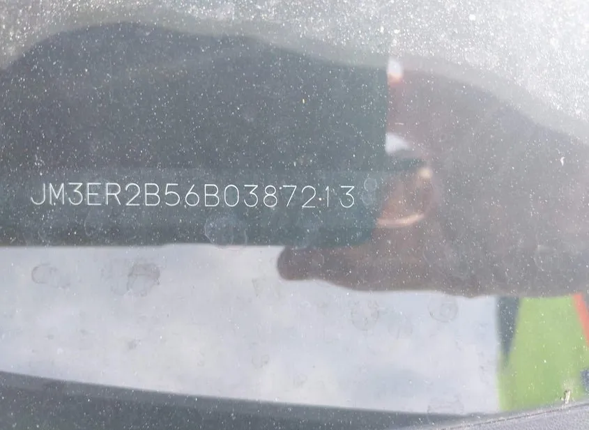 2011 MAZDA CX-7 Used VIN JM3ER2B56B0387213 – odometer reading