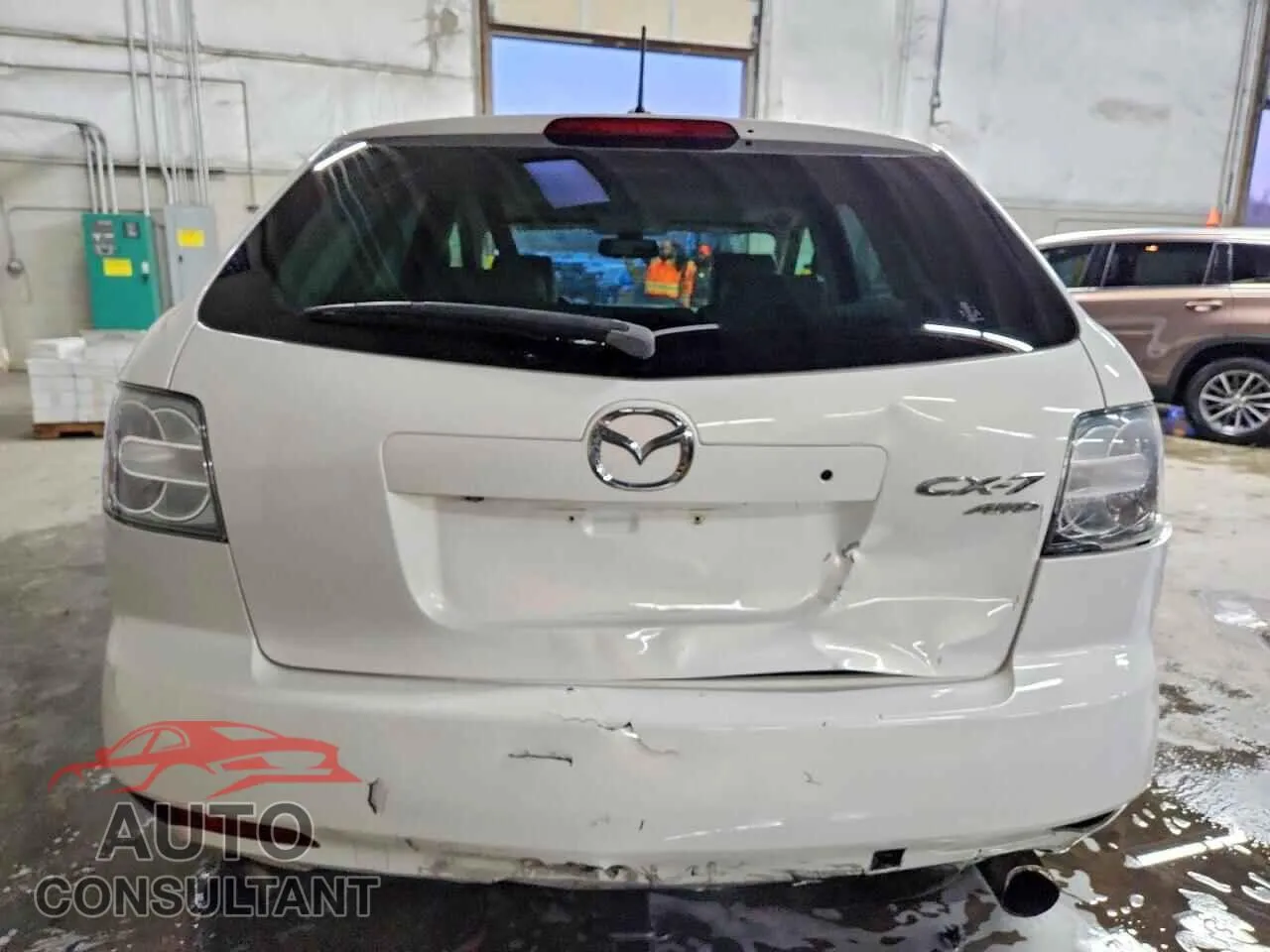 2010 MAZDA CX-7 Damaged VIN JM3ER4W36A0303281 – engine bay 2010 MAZDA CX-7 Damaged VIN JM3ER4W36A0303281 – engine bay