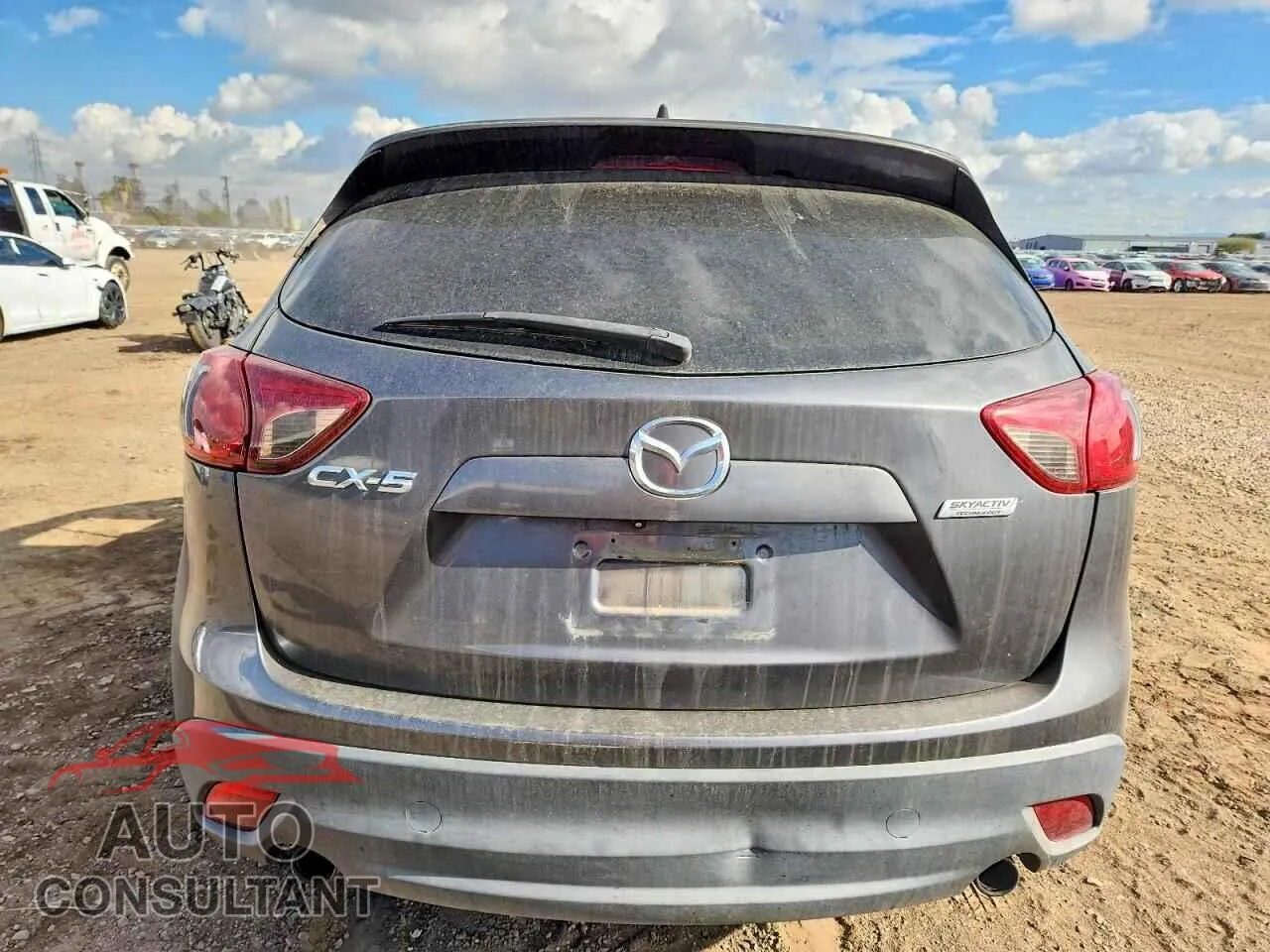 2014 MAZDA CX-5 Damaged VIN JM3KE2CY8E0369095 – engine bay