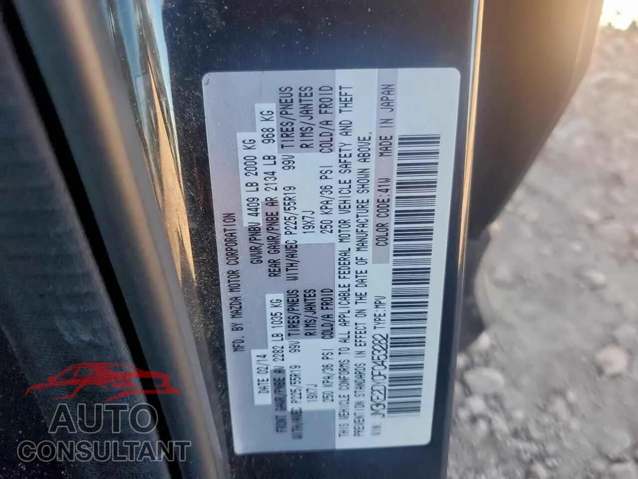 2015 MAZDA CX-5 Damaged VIN JM3KE2DY0F0453282 – photo 13