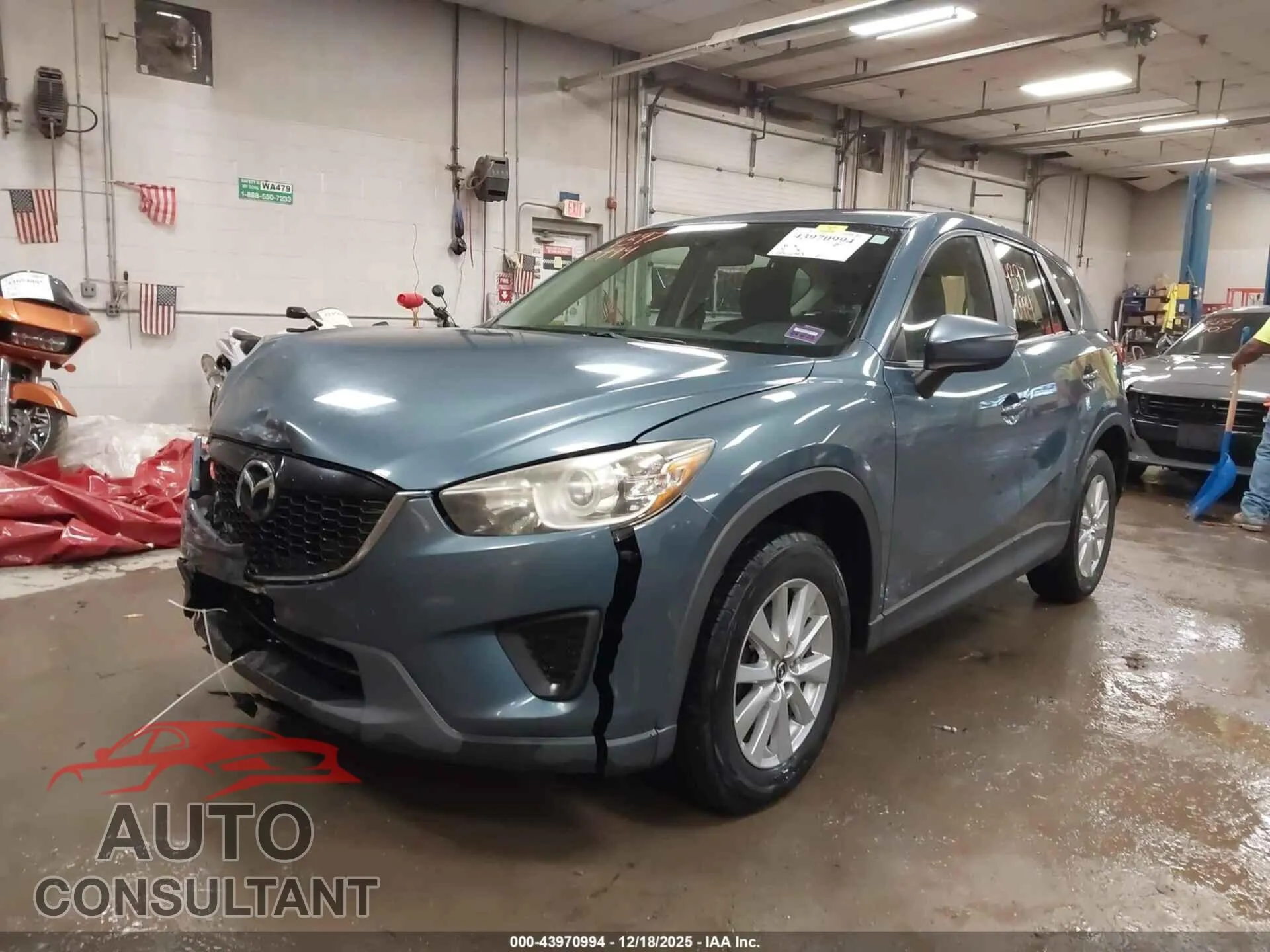 2015 MAZDA CX-5 Damaged VIN JM3KE4BY5F0511417 – rear exterior