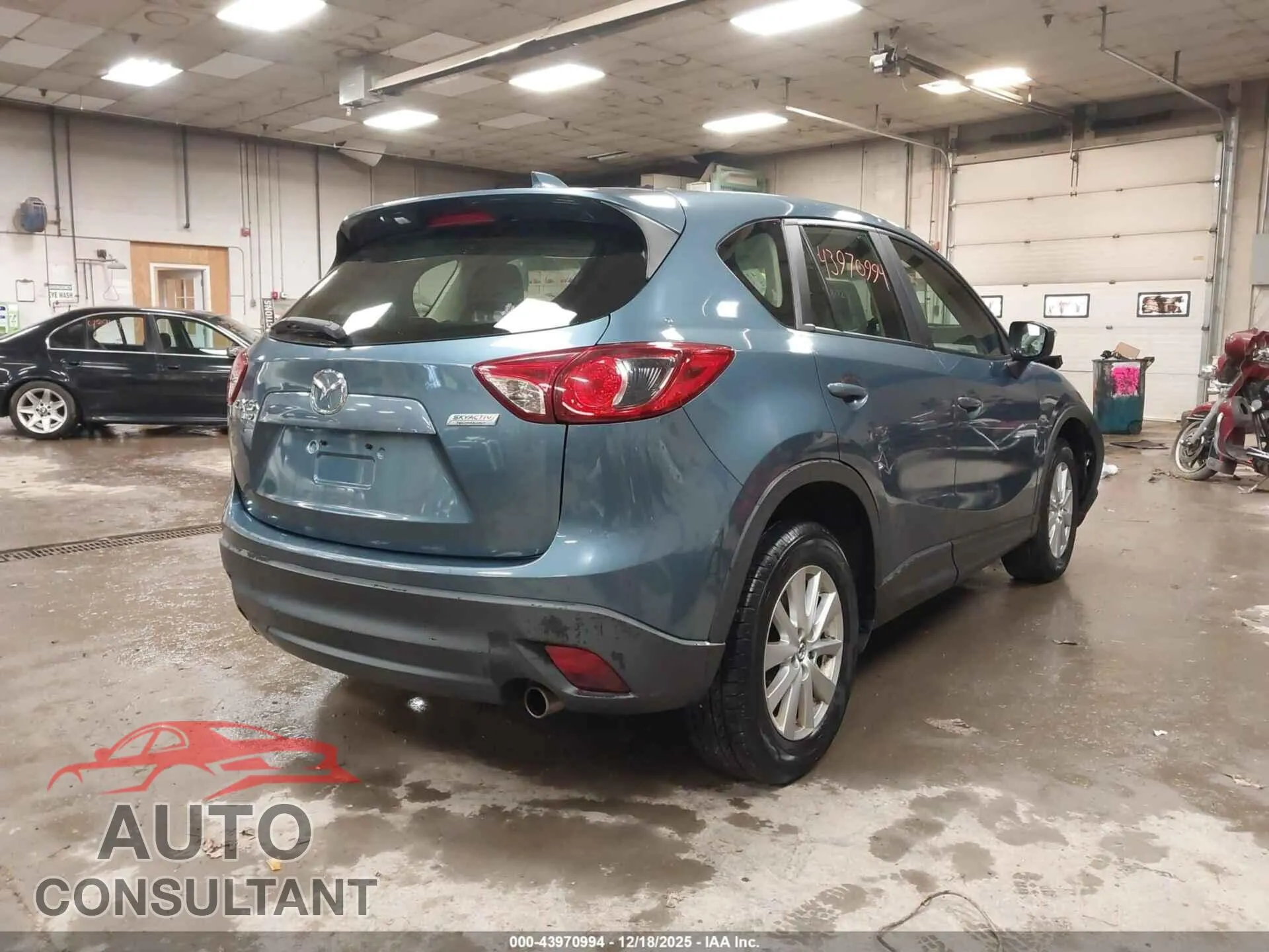 2015 MAZDA CX-5 Damaged VIN JM3KE4BY5F0511417 – dashboard