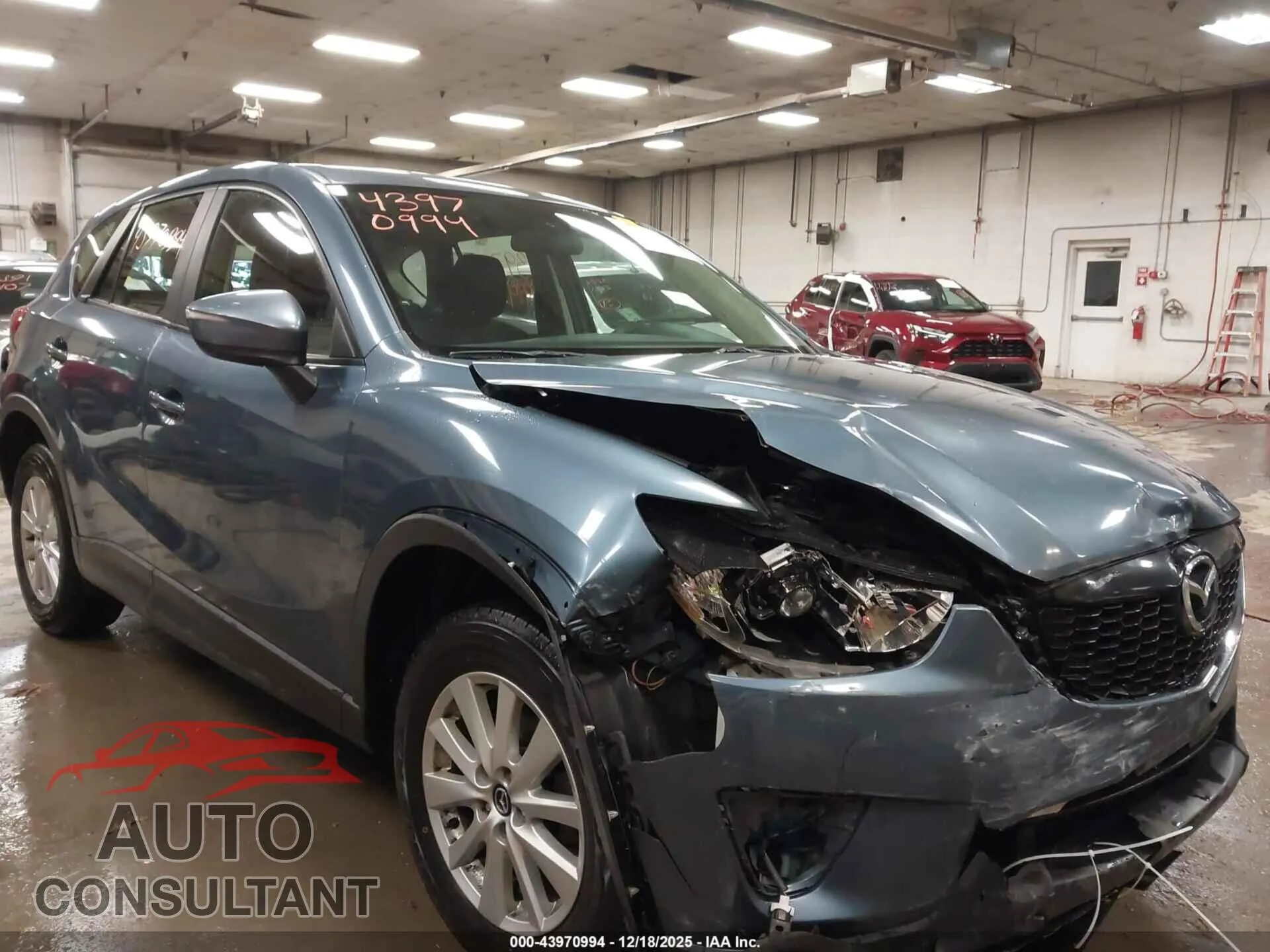 2015 MAZDA CX-5 Damaged VIN JM3KE4BY5F0511417 – engine bay