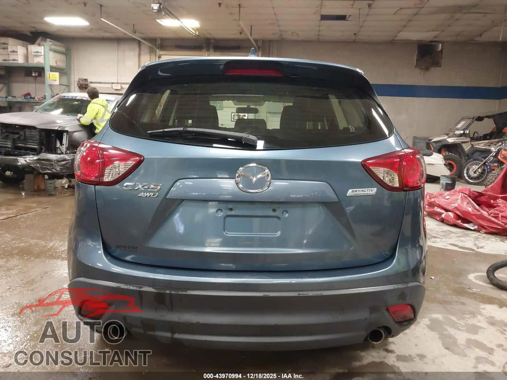 2015 MAZDA CX-5 Damaged VIN JM3KE4BY5F0511417 – photo 16