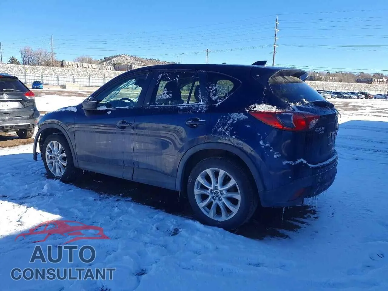 2015 MAZDA CX-5 Damaged VIN JM3KE4DY0F0480817 – rear exterior