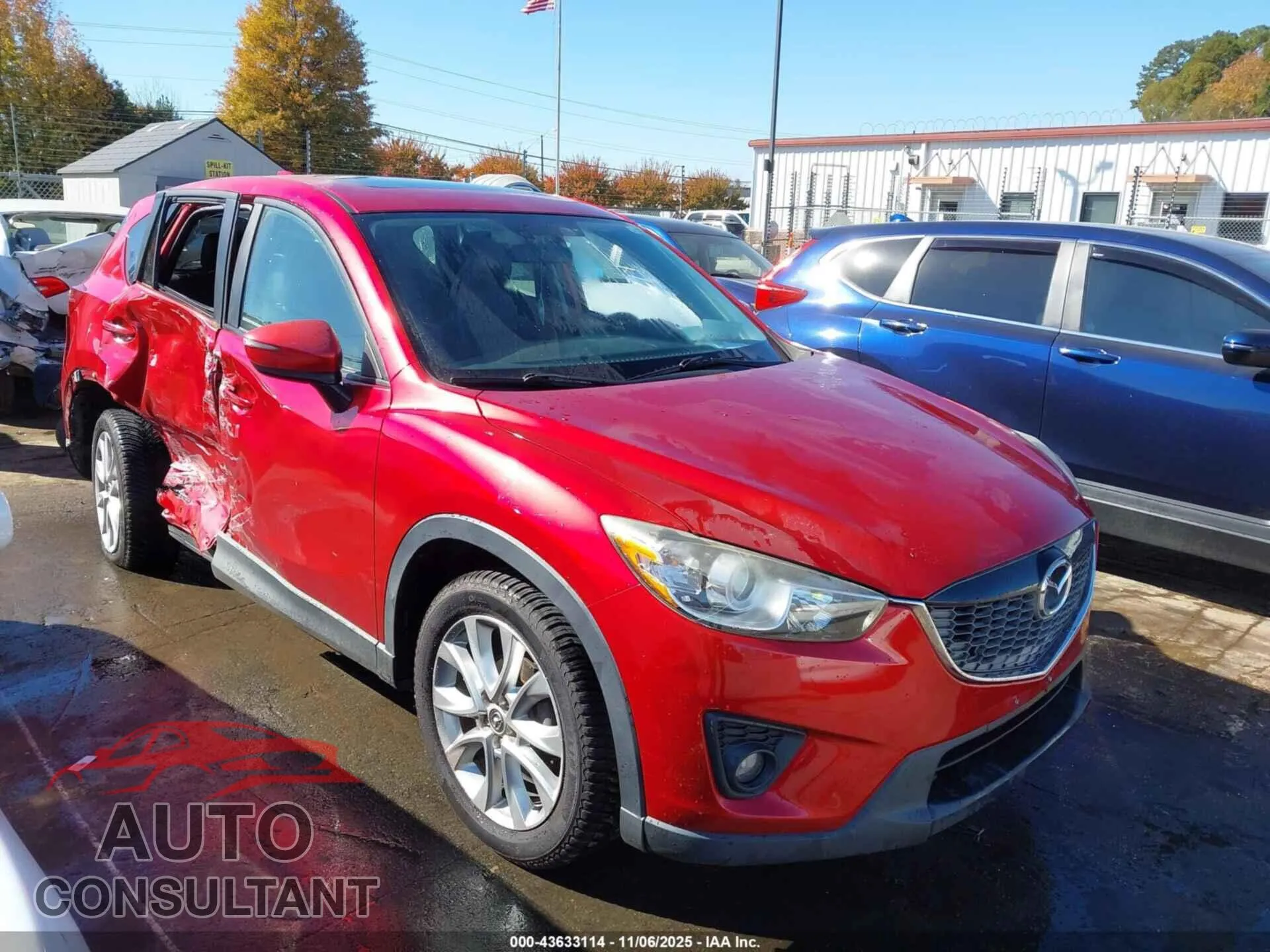 2015 MAZDA CX-5 VIN JM3KE4DYXF0490545