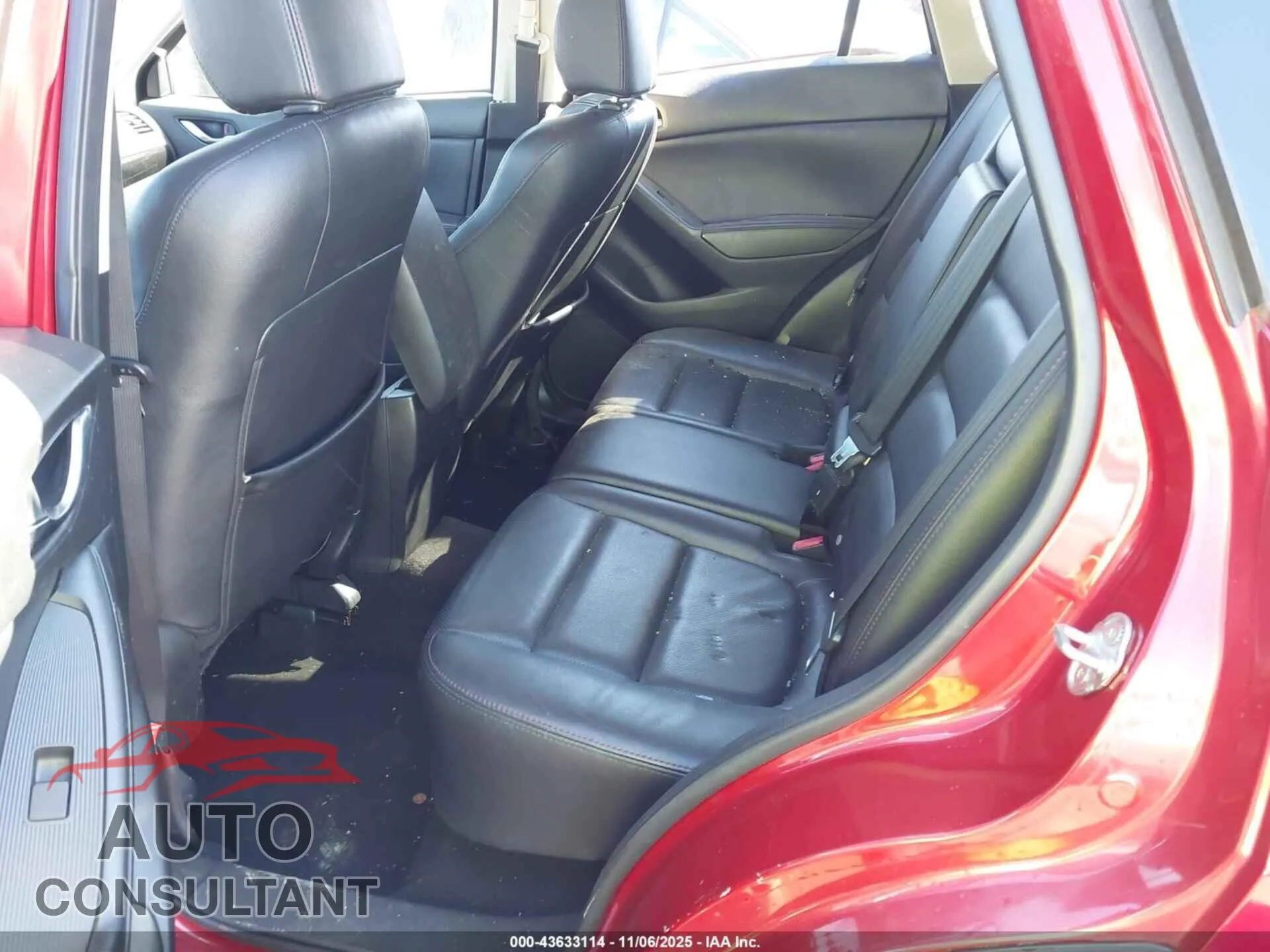 2015 MAZDA CX-5 Damaged VIN JM3KE4DYXF0490545 – undercarriage