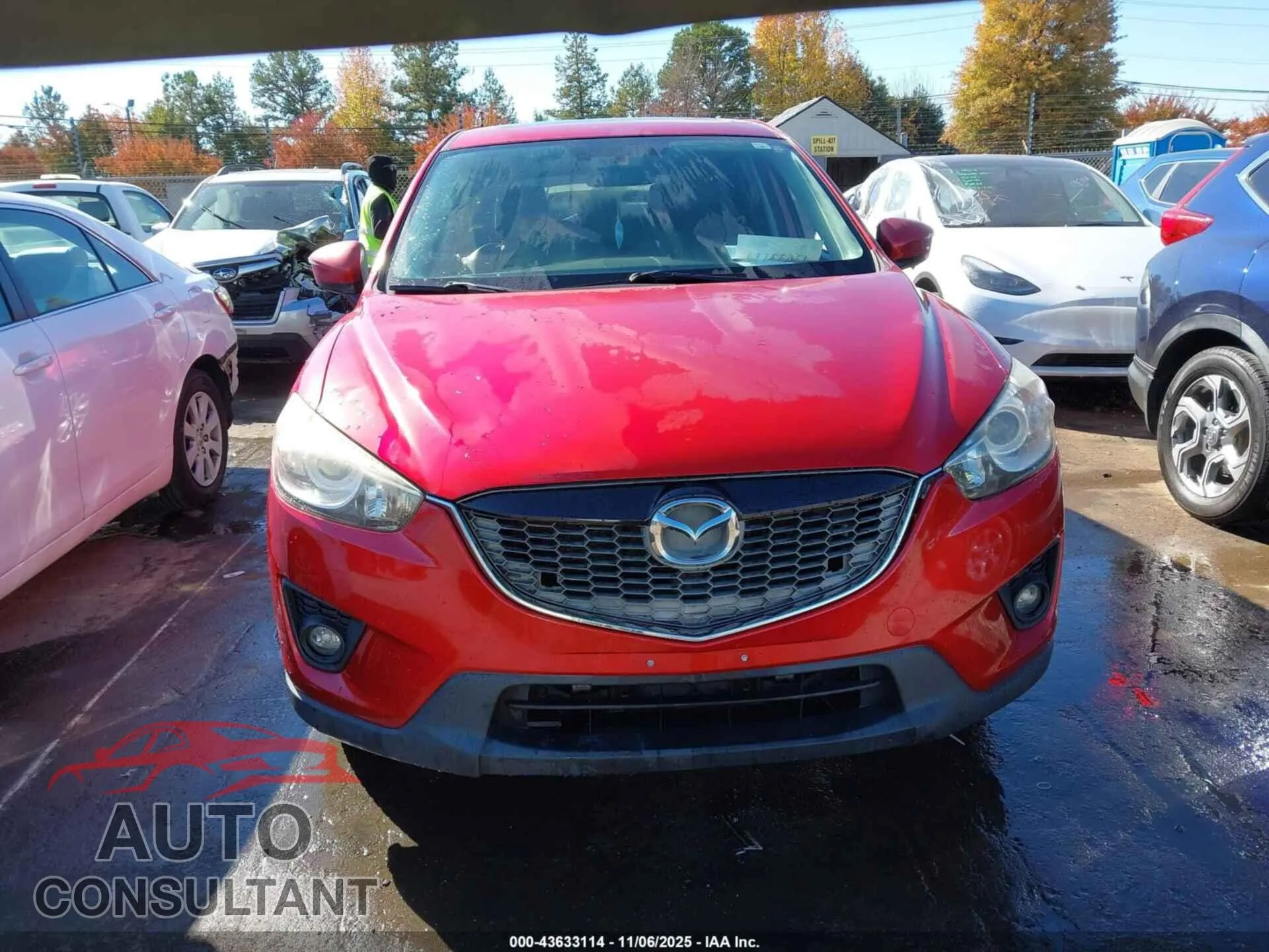 2015 MAZDA CX-5 Damaged VIN JM3KE4DYXF0490545 – photo 12