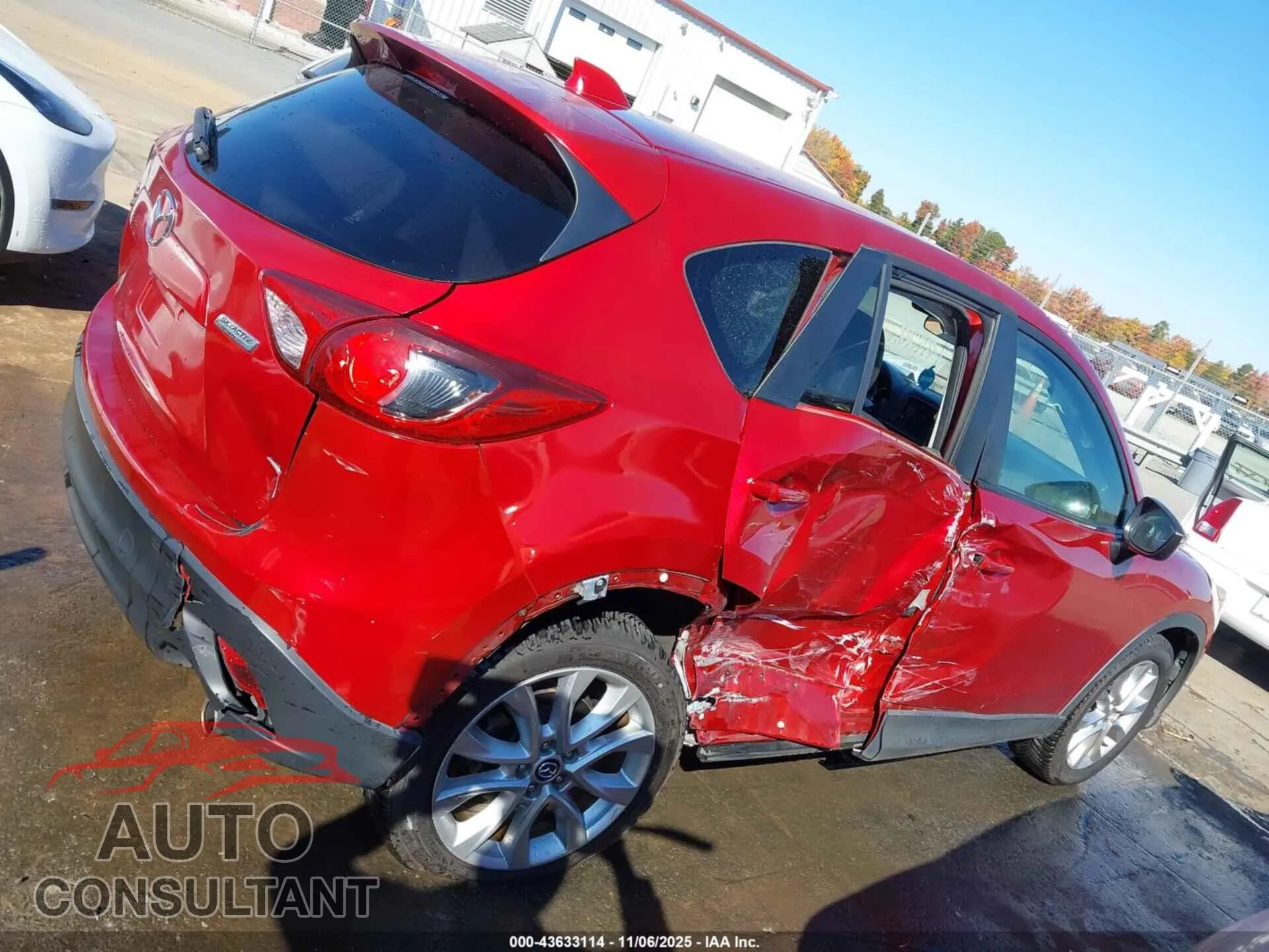 2015 MAZDA CX-5 Damaged VIN JM3KE4DYXF0490545 – photo 13