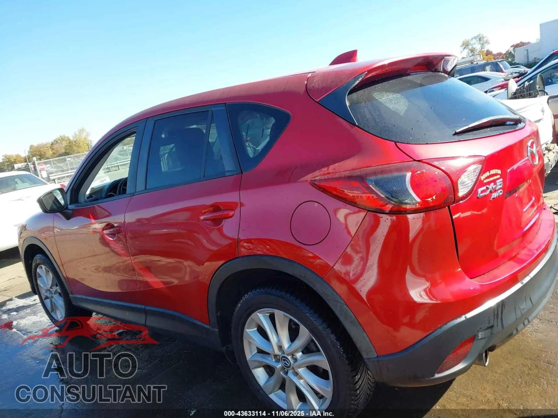 2015 MAZDA CX-5 Damaged VIN JM3KE4DYXF0490545 – photo 14