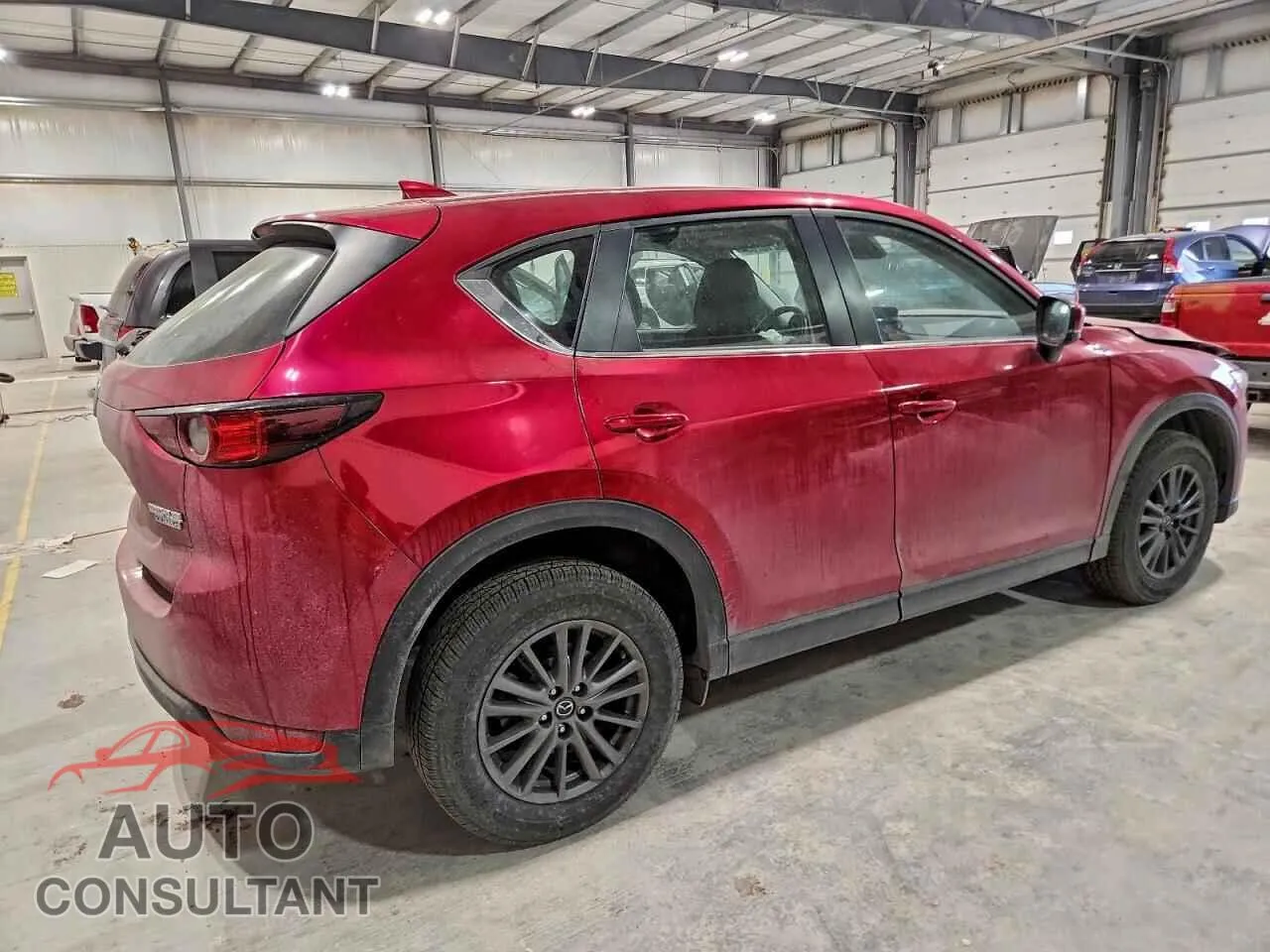 2021 MAZDA CX-5 Damaged VIN JM3KFBBM6M1373425 – side profile