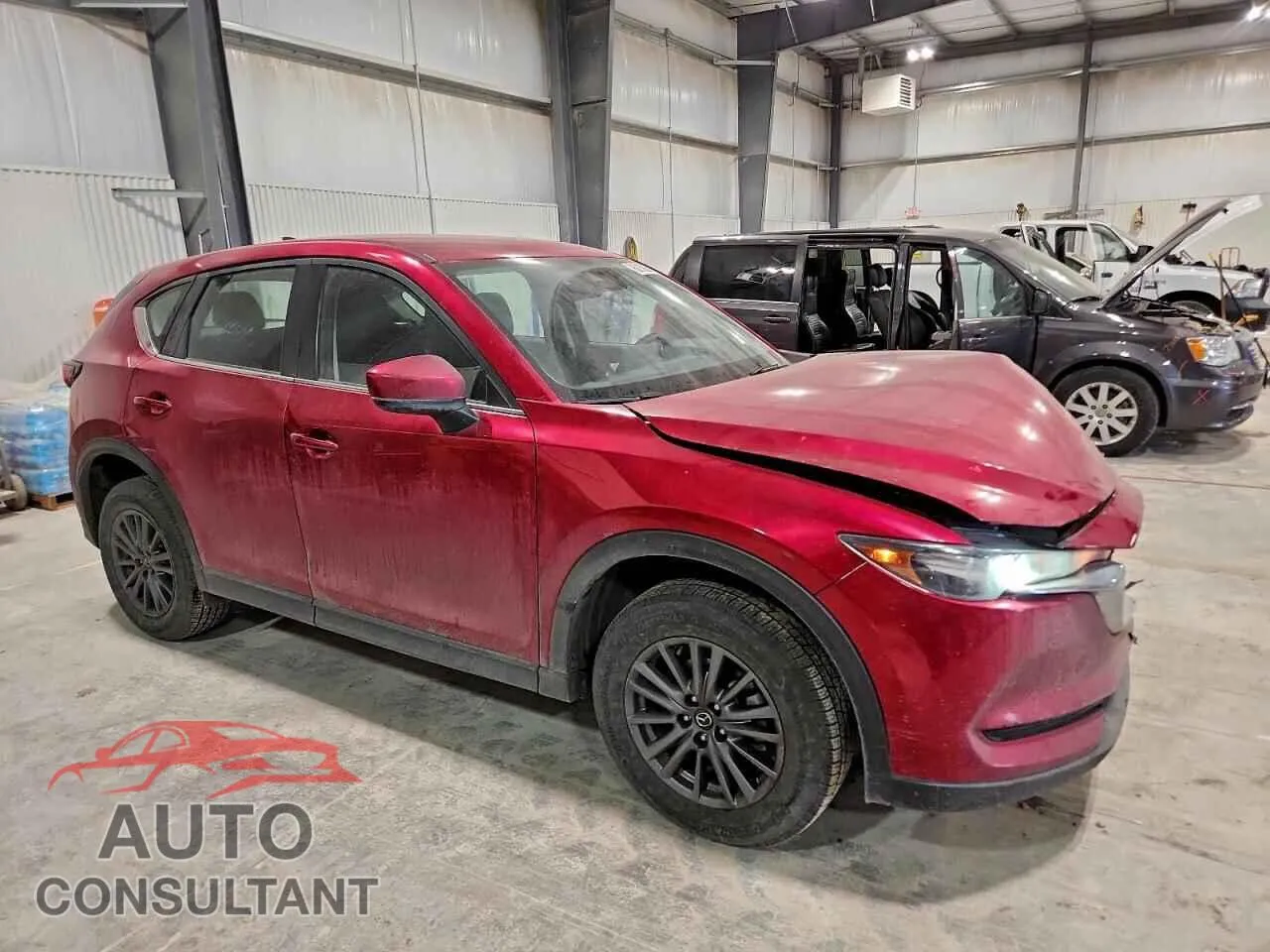 2021 MAZDA CX-5 Damaged VIN JM3KFBBM6M1373425 – dashboard