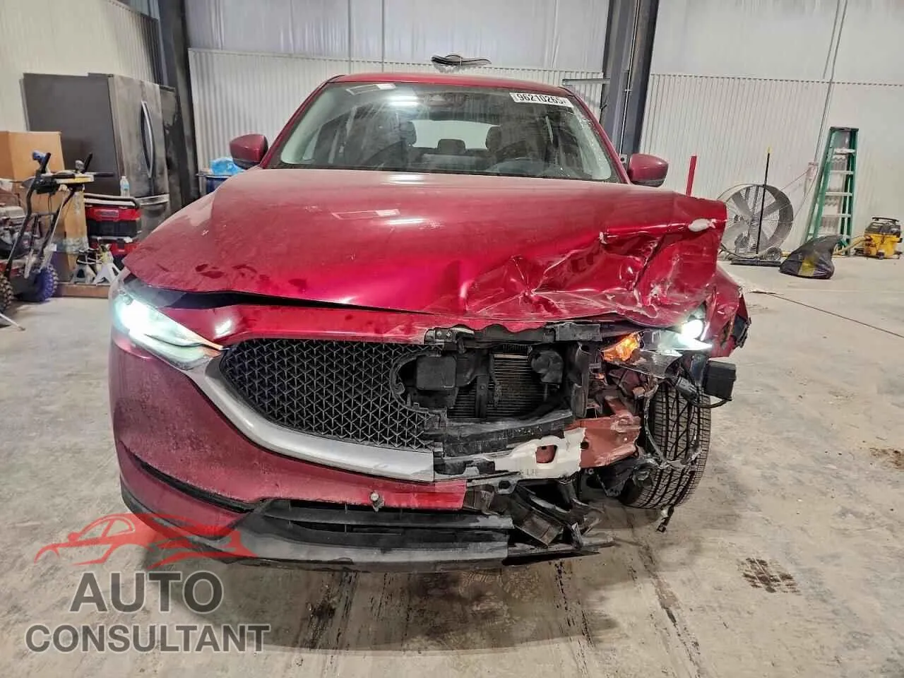 2021 MAZDA CX-5 Damaged VIN JM3KFBBM6M1373425 – interior seats