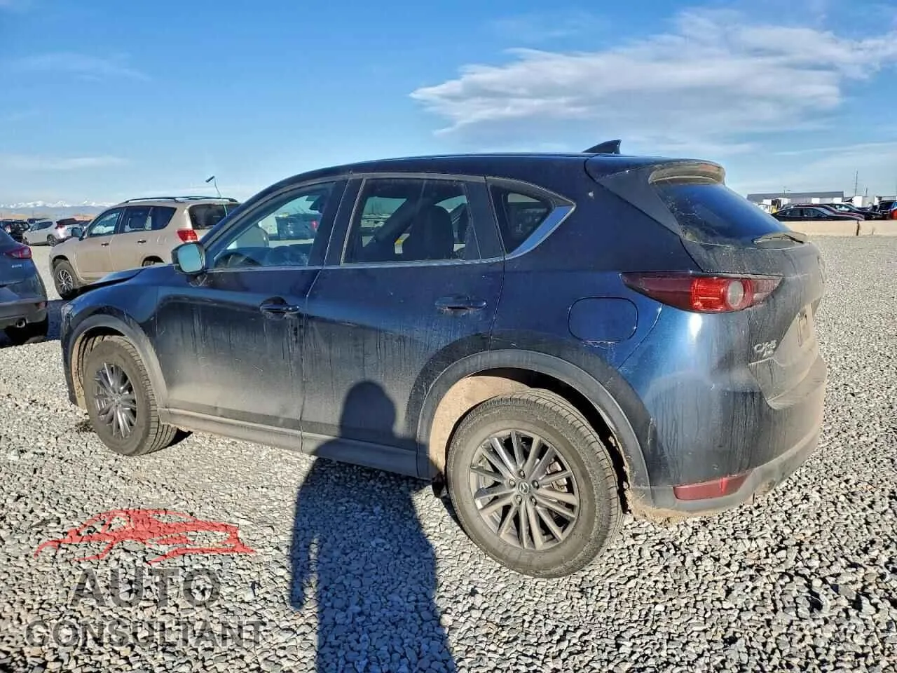 2021 MAZDA CX-5 Damaged VIN JM3KFBCM7M1335037 – rear exterior