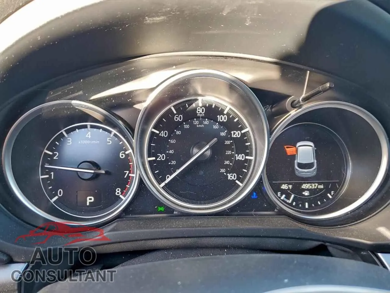 2021 MAZDA CX-5 Damaged VIN JM3KFBCM7M1335037 – trunk area