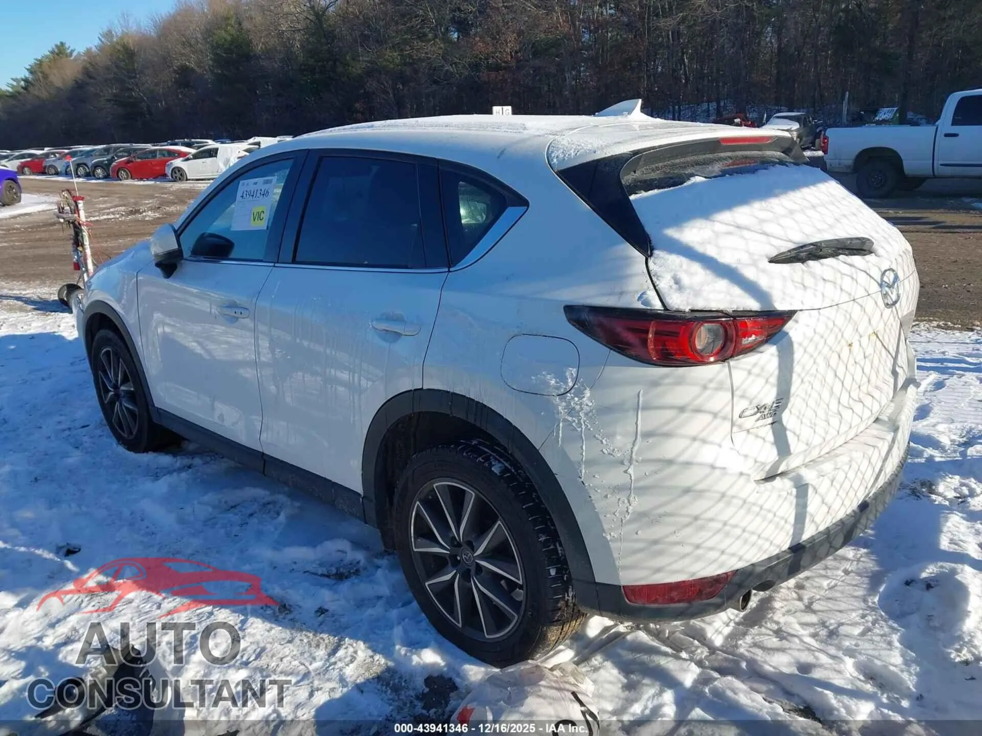 2018 MAZDA CX-5 Damaged VIN JM3KFBDM4J0394482 – side profile