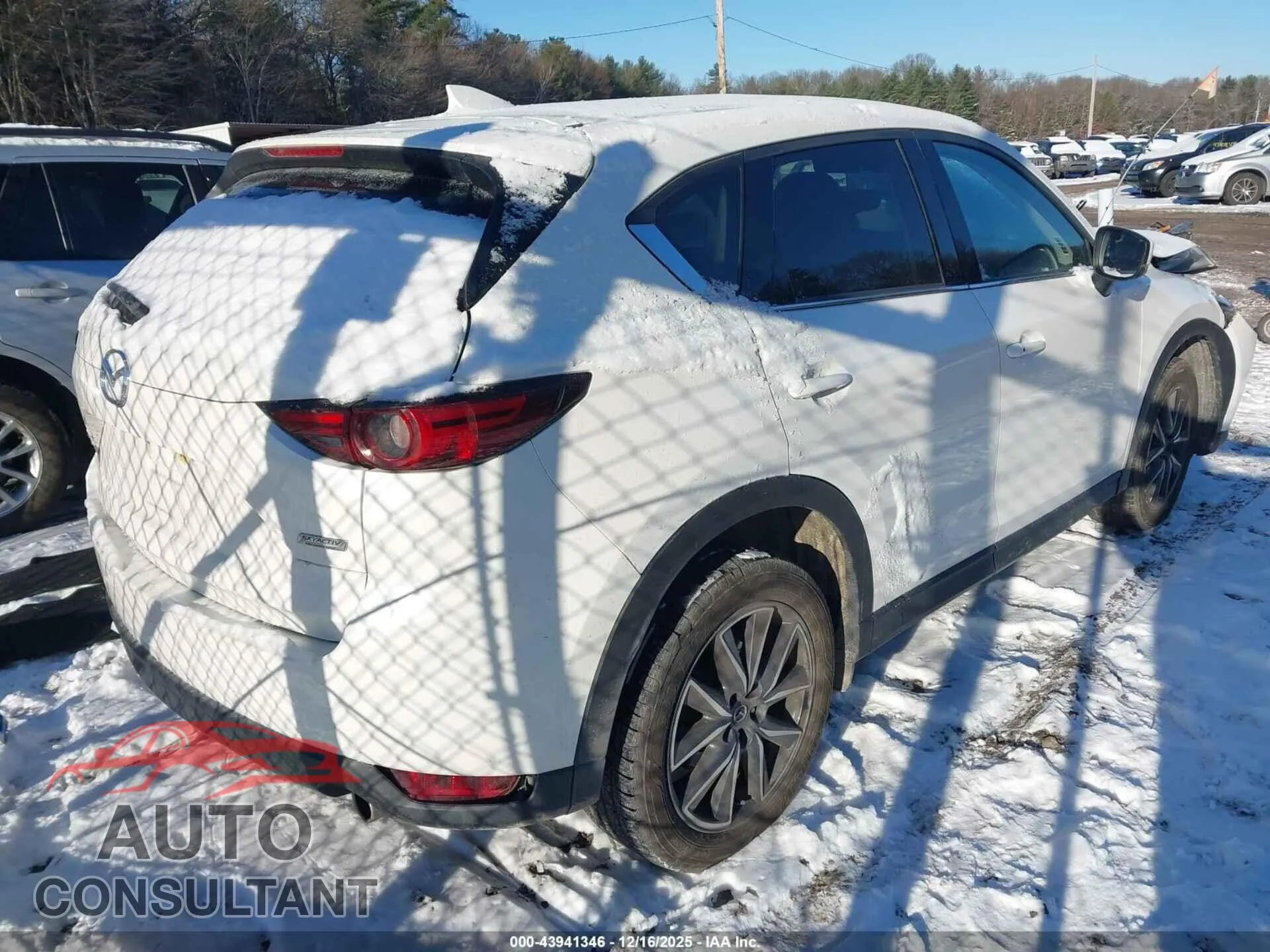 2018 MAZDA CX-5 Damaged VIN JM3KFBDM4J0394482 – dashboard
