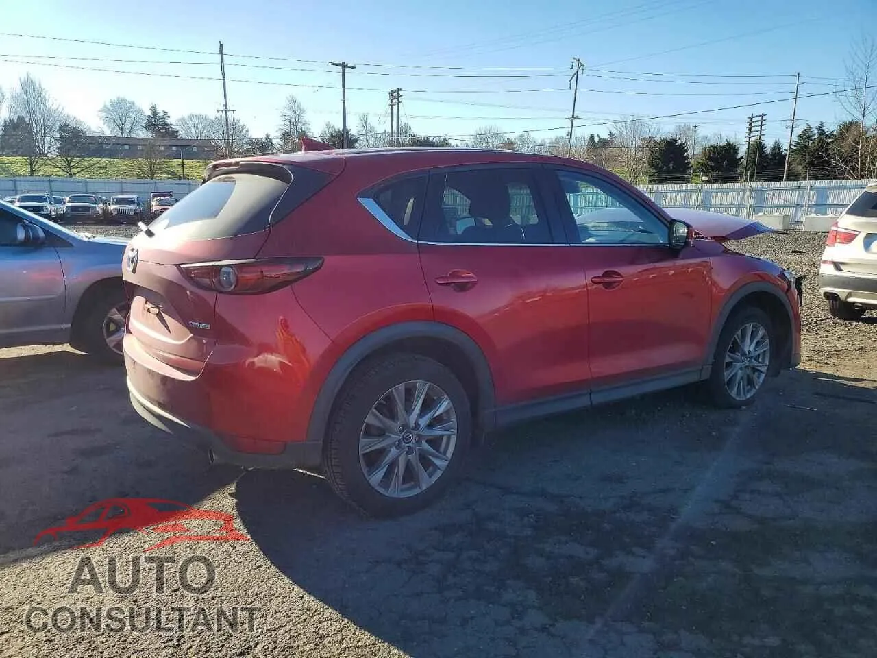 2020 MAZDA CX-5 Damaged VIN JM3KFBDM7L1803717 – side profile