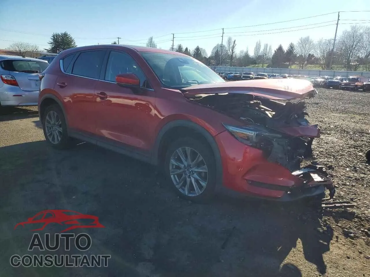 2020 MAZDA CX-5 Damaged VIN JM3KFBDM7L1803717 – dashboard