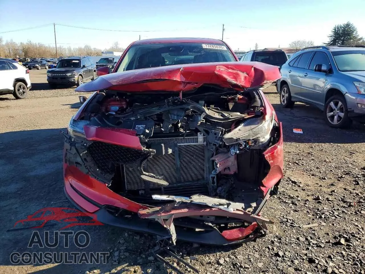 2020 MAZDA CX-5 Damaged VIN JM3KFBDM7L1803717 – interior seats