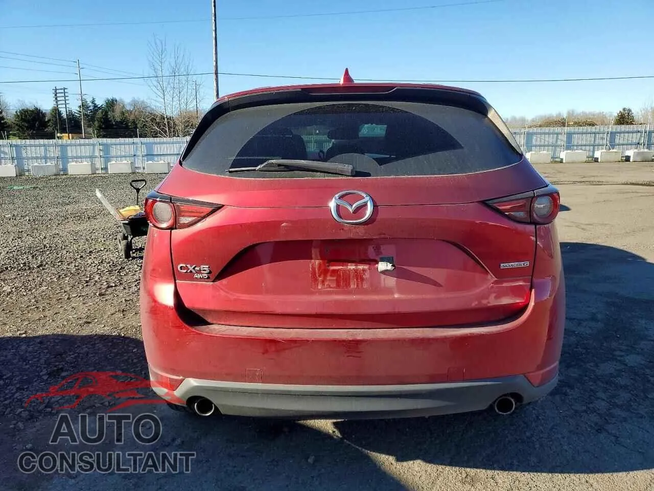 2020 MAZDA CX-5 Damaged VIN JM3KFBDM7L1803717 – engine bay