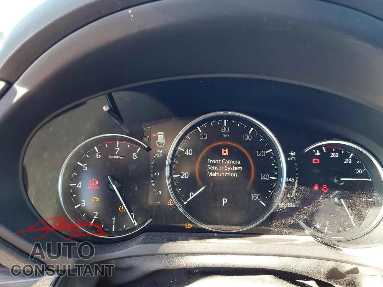2020 MAZDA CX-5 Damaged VIN JM3KFBDM7L1803717 – trunk area