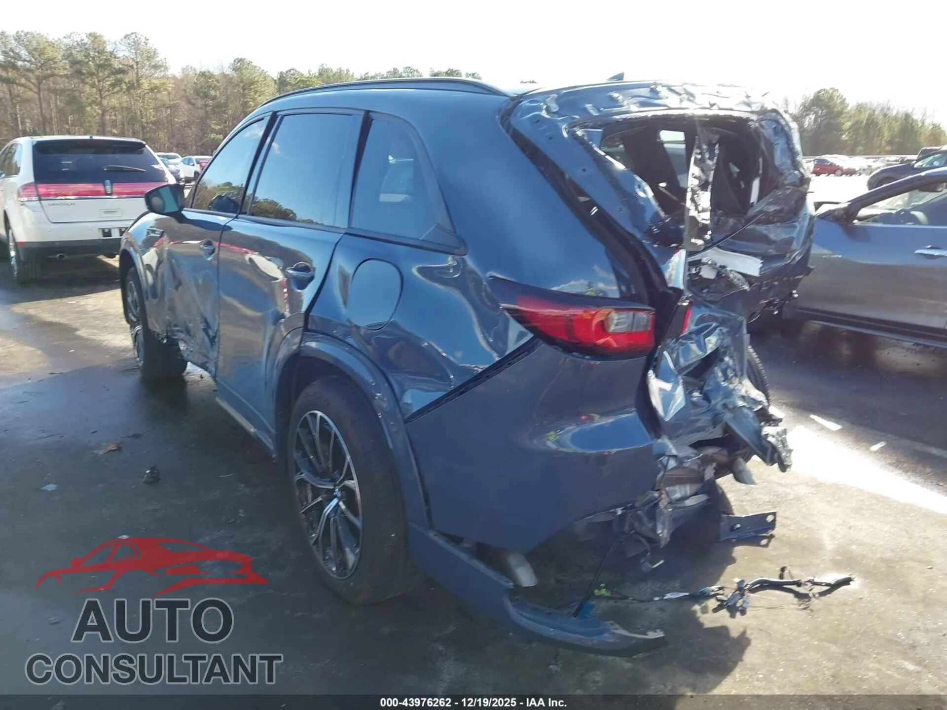 2025 MAZDA CX-70 Damaged VIN JM3KJEHC9S1107005 – side profile