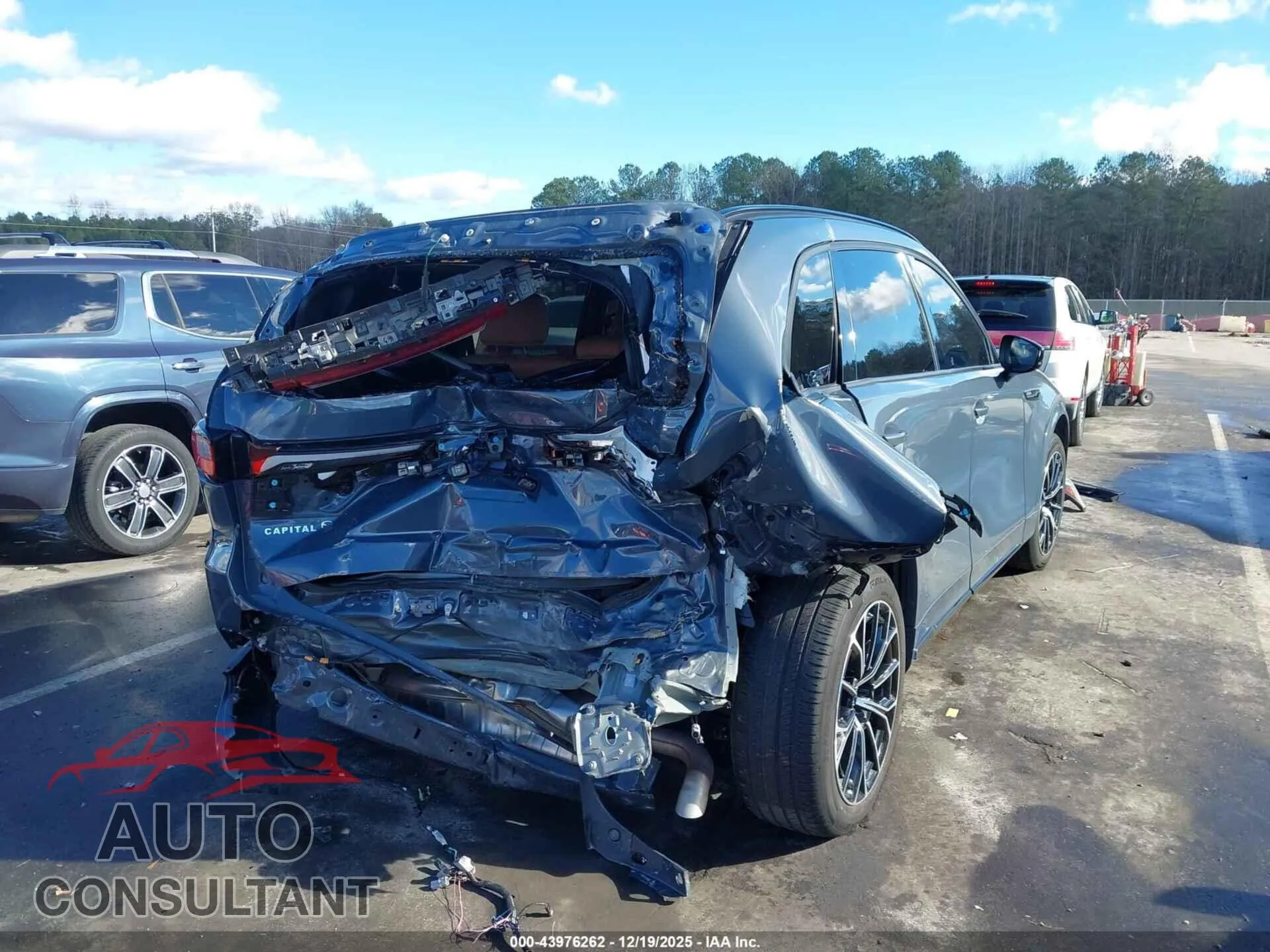 2025 MAZDA CX-70 Damaged VIN JM3KJEHC9S1107005 – engine bay