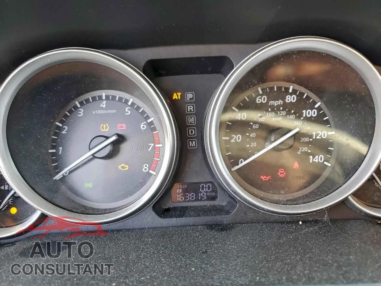 2014 MAZDA CX-9 Damaged VIN JM3TB2CV9E0446303 – trunk area