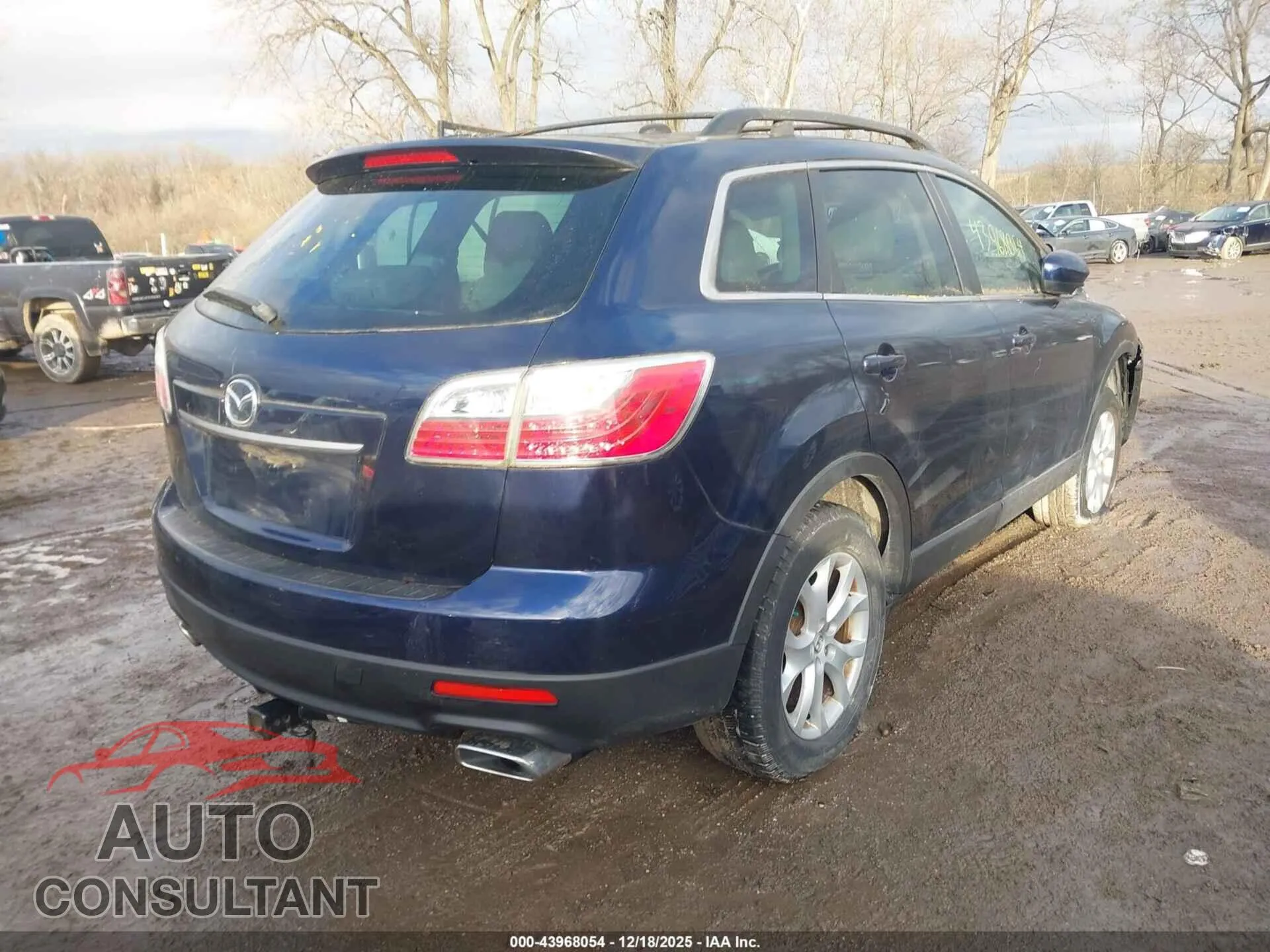 2012 MAZDA CX-9 Damaged VIN JM3TB3CA3C0352787 – dashboard