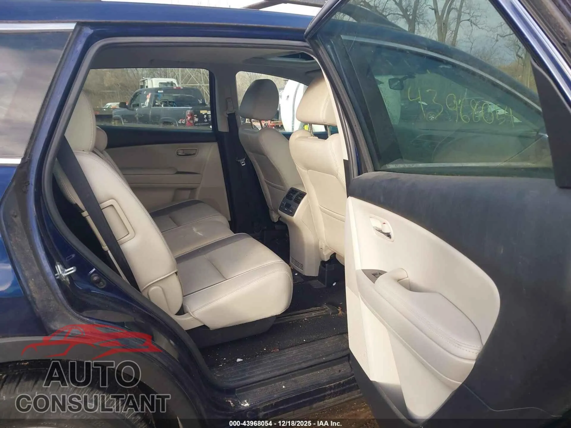 2012 MAZDA CX-9 Damaged VIN JM3TB3CA3C0352787 – undercarriage